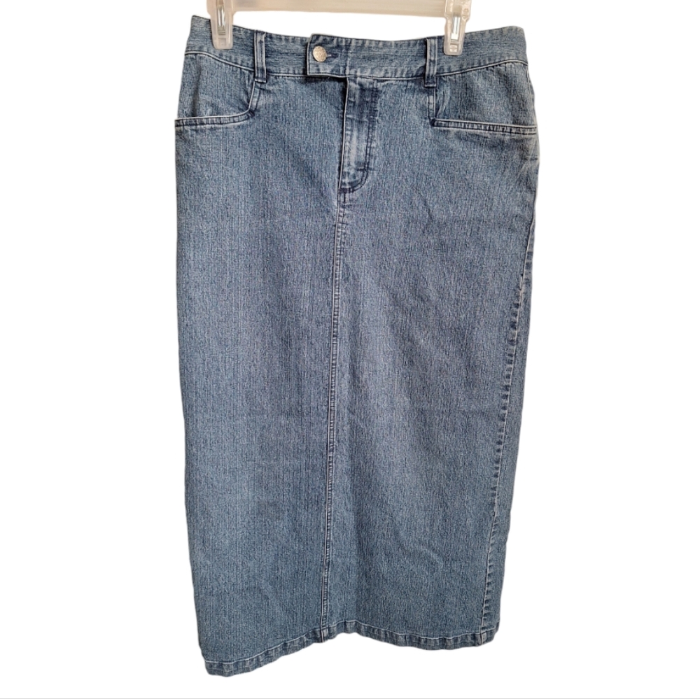 Classic Blues Collection Denim Skirt - Size 10